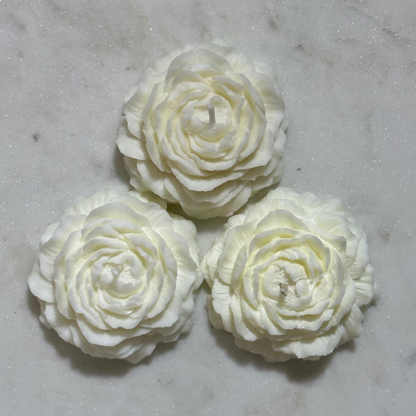 Flower Soy Candles (Set of 3)
