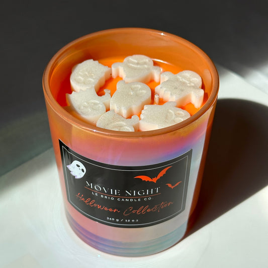 Halloween Edition: Movie Night Soy Candle - Le Brio Candle